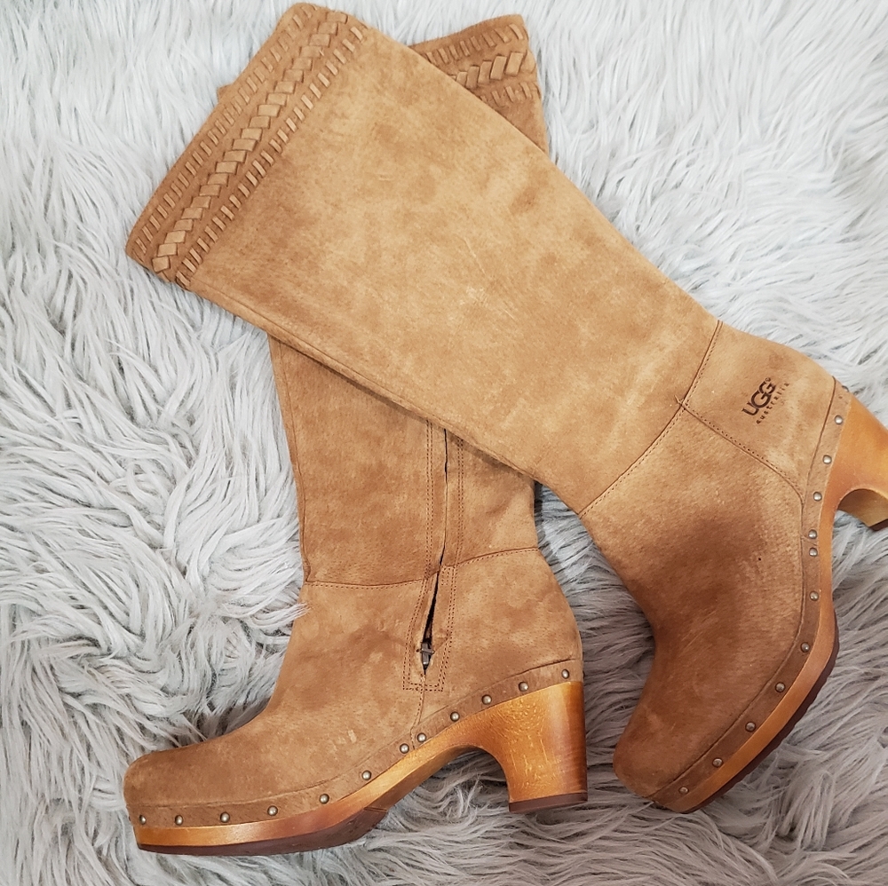 Uggs suede tall boots